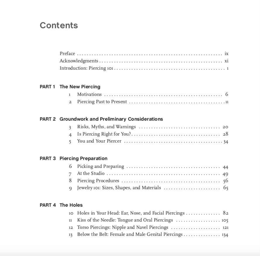 Table of Contents 1 Thumbnail