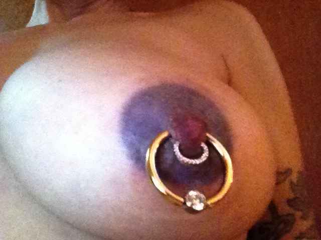 Fancy Nipple Double Pierced