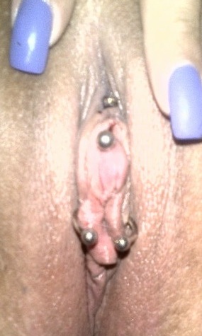 "Triangle" Piercing that is far too low